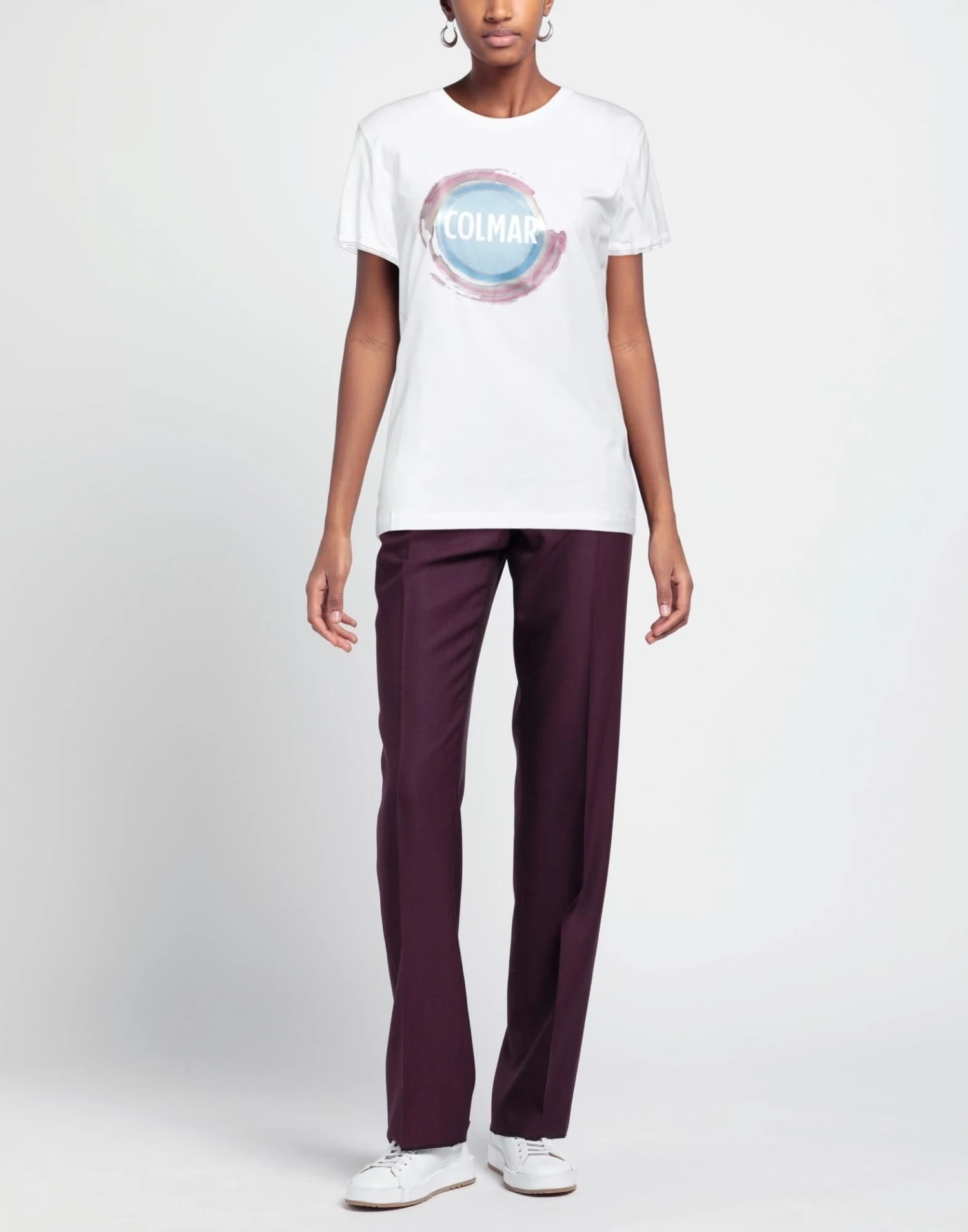 COLMAR | T-shirt Weiß Damen 4 COLMAR | T-shirt Weiß Damen – Bild 2