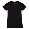 COLMAR Round Neck Modal Jersey T-shirt | T-shirt Schwarz Damen