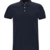 COLMAR Stretch Piqué Cotton Polo Shirt | Poloshirt Blau Herren -Colmar 10206015mr 14 f
