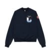 COLMAR Varsity Cotton Blend Round Neck Sweatshirt | Sweatshirt Blau Herren