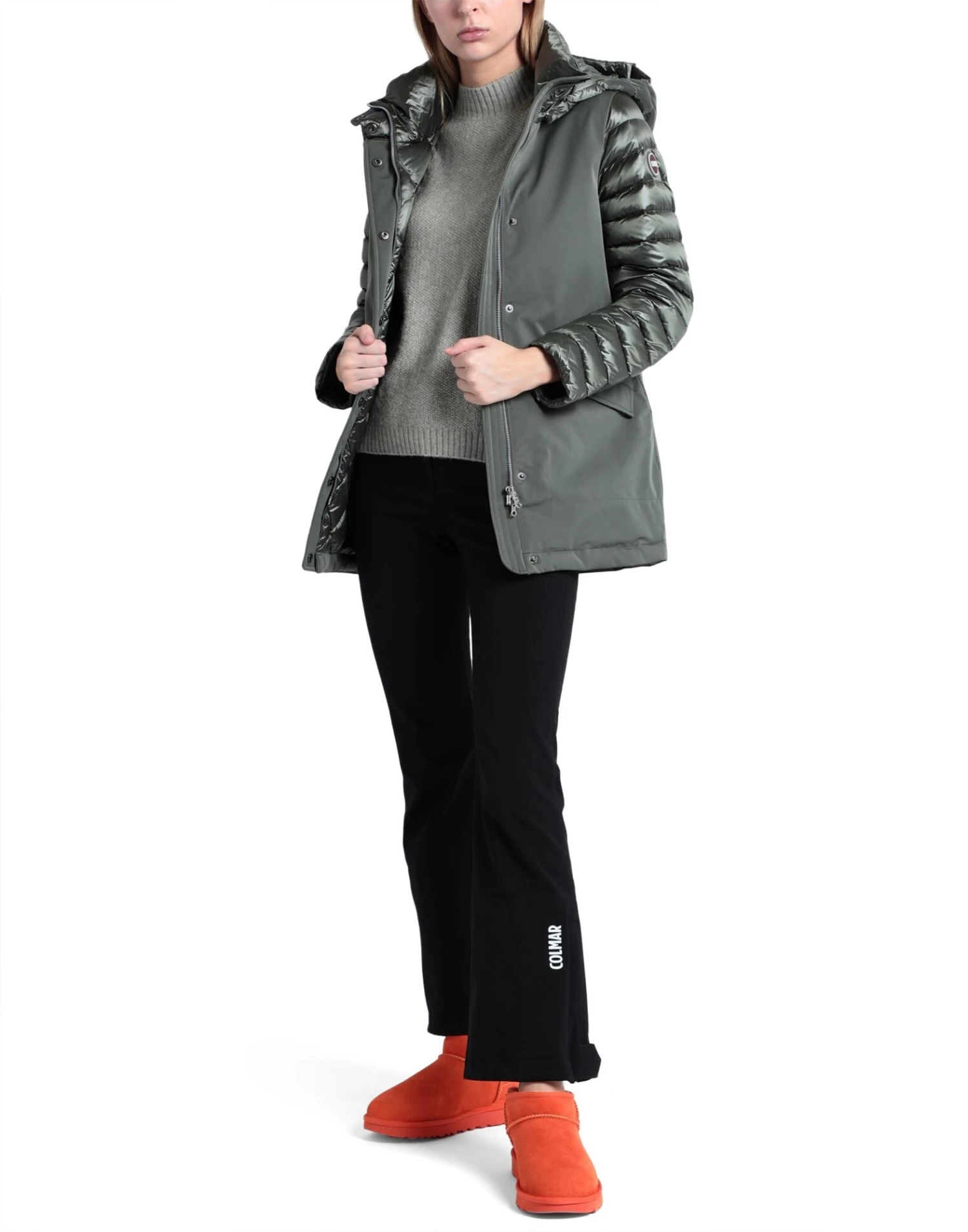 COLMAR GIACCA V.DUV.DONNA | Steppjacke Militärgrün Damen 4 COLMAR GIACCA V.DUV.DONNA | Steppjacke Militärgrün Damen – Bild 2