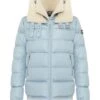 COLMAR Down Jacket With Detachable Double Collar | Steppjacke Himmelblau Damen -Colmar 16187788ib 14 f