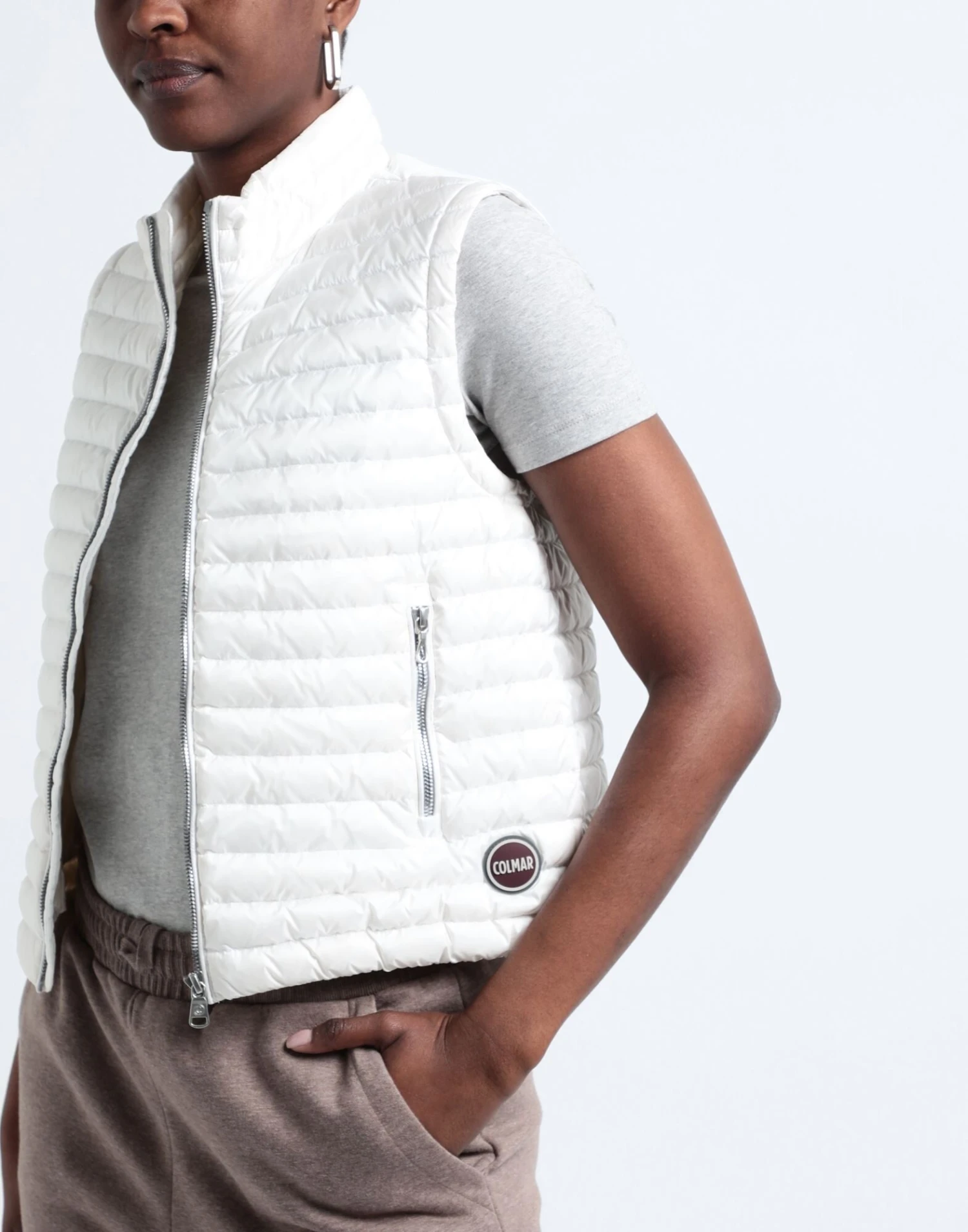 COLMAR PUNKY | Steppjacke Weiß Damen 4 COLMAR PUNKY | Steppjacke Weiß Damen – Bild 2
