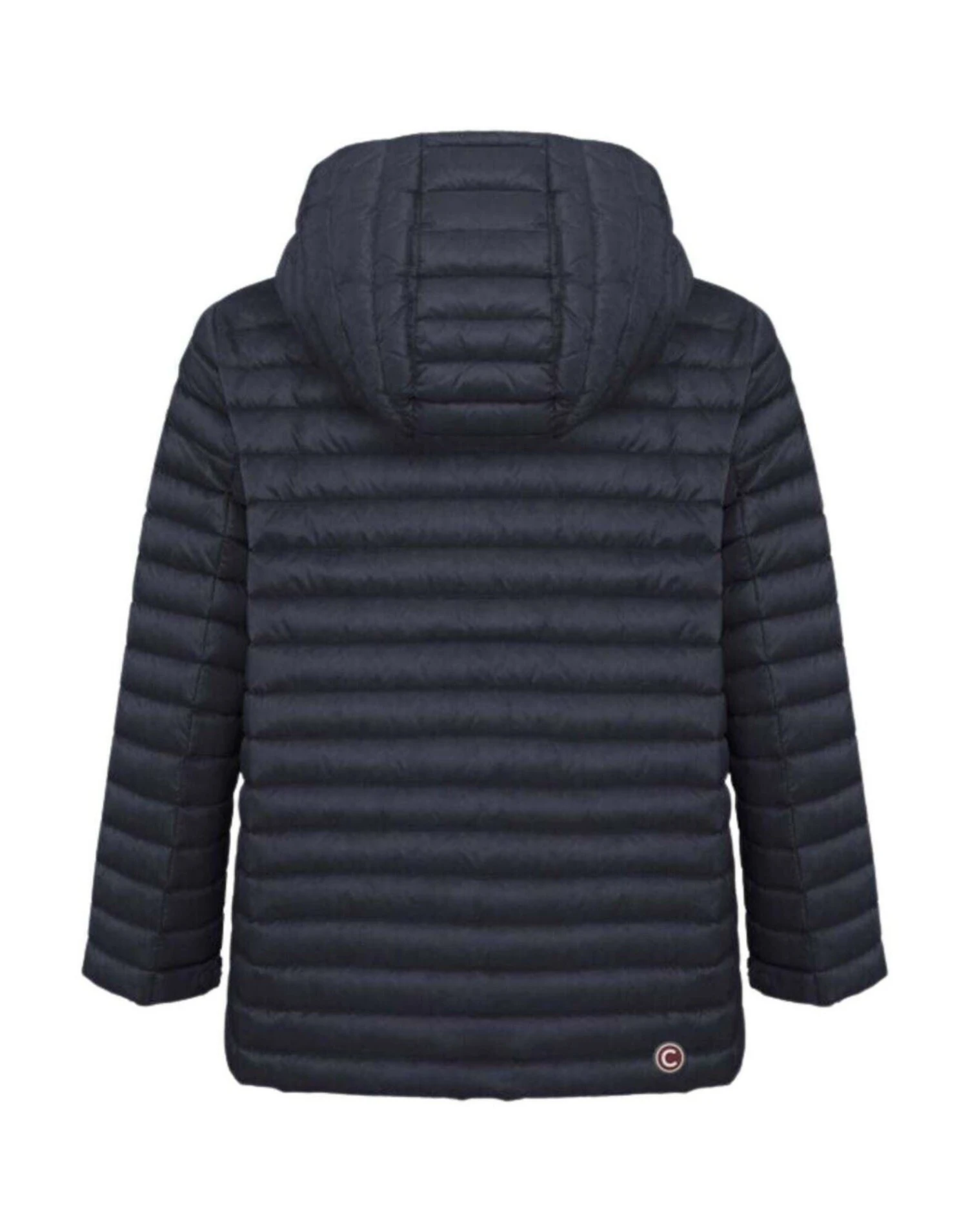 COLMAR Hooded Down Cape | Mantel Weiß Damen 4 COLMAR Hooded Down Cape | Mantel Weiß Damen – Bild 2