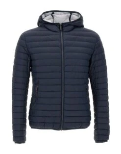 COLMAR Sporty Hooded Downjacket | Steppjacke Blau Herren