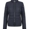 COLMAR Rounded Hem Down Jacket | Steppjacke Blau Damen -Colmar 16250912du 14 f