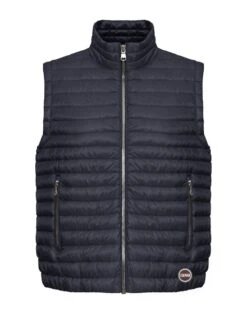 COLMAR Down Gilet With Drawstring At The Bottom | Steppjacke Blau Damen