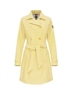 COLMAR Softshell Trench Coat | Mantel Gelb Damen