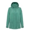 COLMAR Crinkle Jacket With Detachable Hood | Mantel Grün Damen -Colmar 16254064gt 14 f